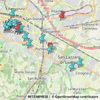 Mappa , 40139 Bologna BO, Italia (3.15)