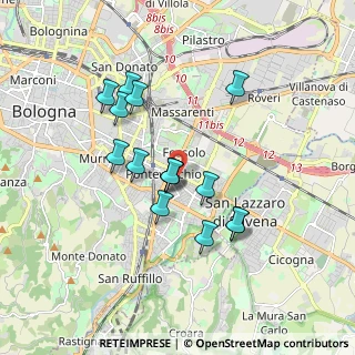 Mappa , 40139 Bologna BO, Italia (1.554)