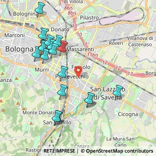 Mappa , 40139 Bologna BO, Italia (2.26333)