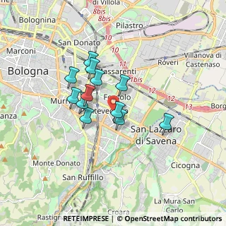 Mappa , 40139 Bologna BO, Italia (1.31417)
