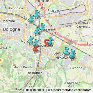 Mappa , 40139 Bologna BO, Italia (1.79182)
