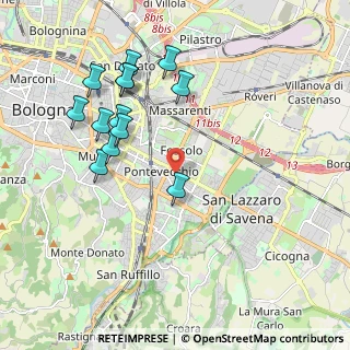 Mappa , 40139 Bologna BO, Italia (2.08692)