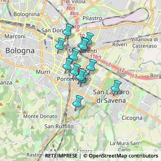 Mappa , 40139 Bologna BO, Italia (1.23615)