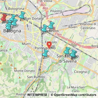 Mappa , 40139 Bologna BO, Italia (2.85167)