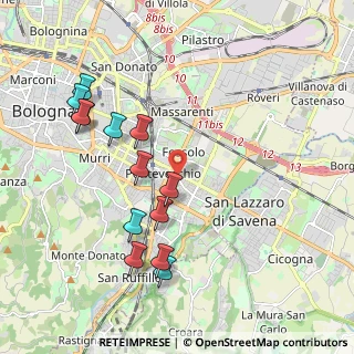 Mappa , 40139 Bologna BO, Italia (2.13462)