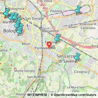 Mappa , 40139 Bologna BO, Italia (3.43818)