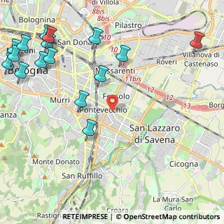 Mappa , 40139 Bologna BO, Italia (3.13313)