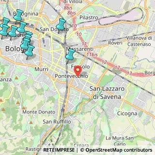 Mappa , 40139 Bologna BO, Italia (3.57455)