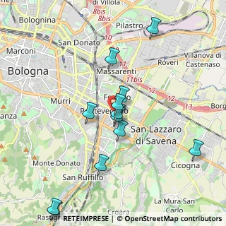 Mappa , 40139 Bologna BO, Italia (2.02333)