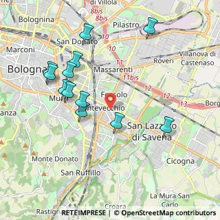 Mappa , 40139 Bologna BO, Italia (2.09667)