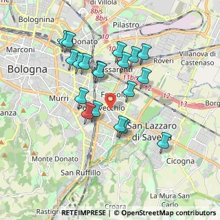 Mappa , 40139 Bologna BO, Italia (1.68158)