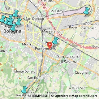 Mappa , 40139 Bologna BO, Italia (3.81636)