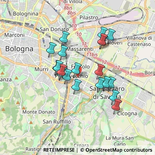 Mappa , 40139 Bologna BO, Italia (1.618)