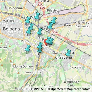 Mappa , 40139 Bologna BO, Italia (1.56923)