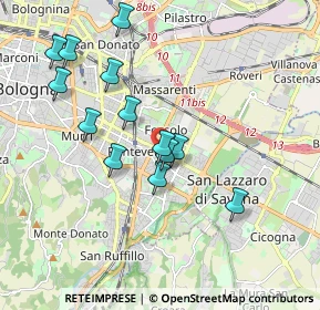 Mappa , 40139 Bologna BO, Italia (1.80538)