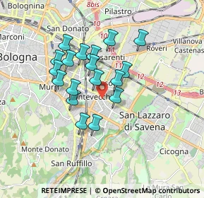 Mappa , 40139 Bologna BO, Italia (1.45)