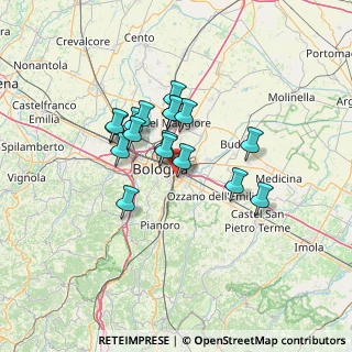 Mappa , 40139 Bologna BO, Italia (10.50706)