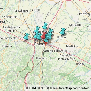 Mappa , 40139 Bologna BO, Italia (7.72286)