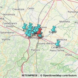 Mappa , 40139 Bologna BO, Italia (8.80786)