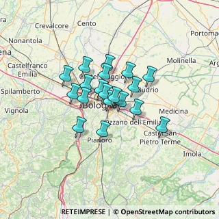 Mappa , 40139 Bologna BO, Italia (9.20474)