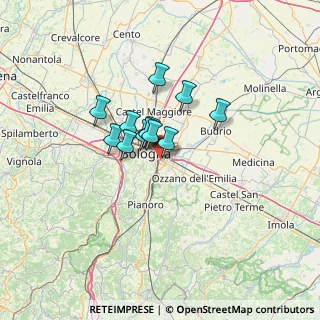 Mappa , 40139 Bologna BO, Italia (8.38833)
