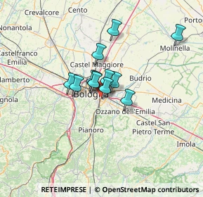 Mappa , 40139 Bologna BO, Italia (8.37667)