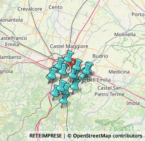 Mappa , 40139 Bologna BO, Italia (8.73176)