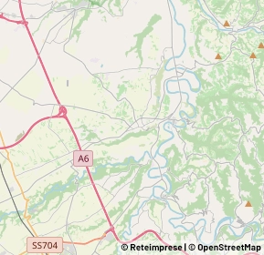 Mappa 12061 Carrù CN, Italia (6.055)