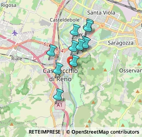 Mappa Via Don Gnocchi, 40033 Casalecchio di Reno BO, Italia (1.27455)