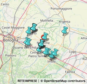 Mappa Piazza della Repubblica, 40059 Medicina BO, Italia (10.0615)