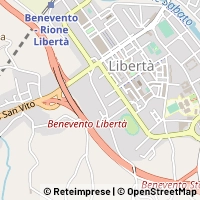 Mapa Benevento