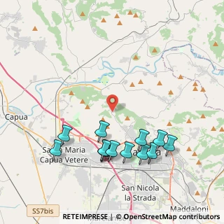 Mappa Via Fischetti, 81100 Caserta CE, Italia (4.65)