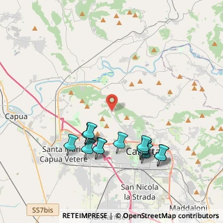 Mappa Via Fischetti, 81100 Caserta CE, Italia (4.50643)