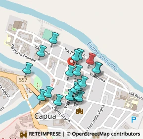 Mappa Via Roma, 81043 Capua CE, Italia (0.205)