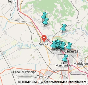 Mappa Via Roma, 81043 Capua CE, Italia (6.77417)