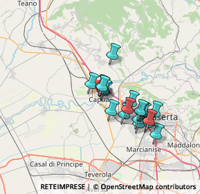 Mappa Via Roma, 81043 Capua CE, Italia (5.81263)