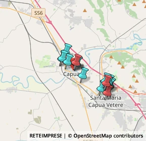 Mappa Via Oreste Salomone, 81043 Capua CE, Italia (2.71438)