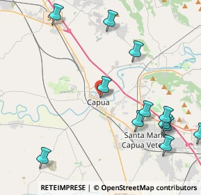 Mappa Via Roma, 81043 Capua CE, Italia (6.04643)