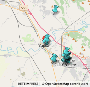 Mappa Via Roma, 81043 Capua CE, Italia (4.18889)