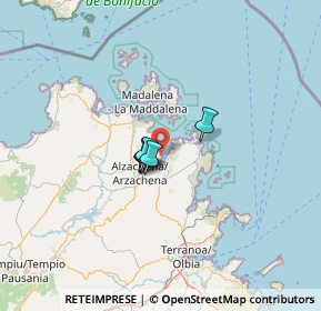 Mappa Via Pantelleria, 07021 Arzachena SS, Italia (46.84917)