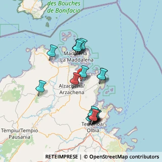 Mappa Via Pantelleria, 07021 Arzachena SS, Italia (14.8235)