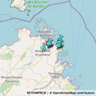 Mappa Via Pantelleria, 07021 Arzachena SS, Italia (20.43)