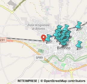 Mappa Via Dr. Michele, 70032 Bitonto BA, Italia (0.91412)