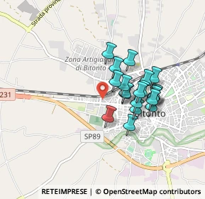 Mappa Via Dr. Michele, 70032 Bitonto BA, Italia (0.725)