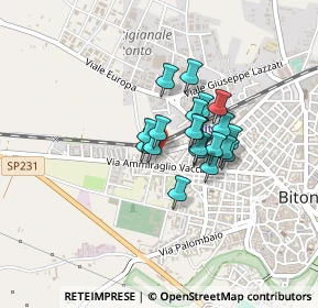 Mappa Via Dr. Michele, 70032 Bitonto BA, Italia (0.2875)