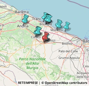 Mappa Via Caldarola F., 70037 Ruvo di Puglia BA, Italia (11.0285)