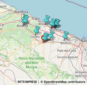 Mappa Via Caldarola F., 70037 Ruvo di Puglia BA, Italia (12.01143)