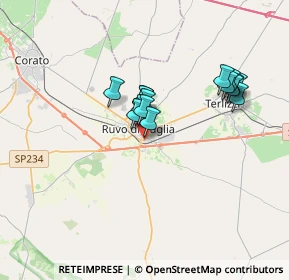Mappa Via Caldarola F., 70037 Ruvo di Puglia BA, Italia (3.04733)
