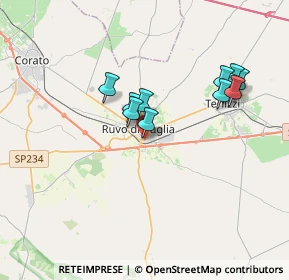 Mappa Via Caldarola F., 70037 Ruvo di Puglia BA, Italia (3.43091)