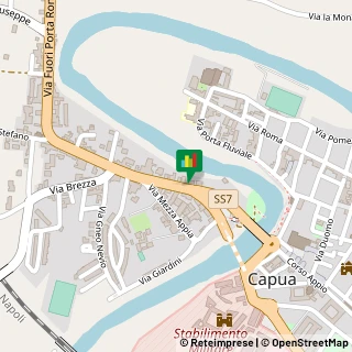 Mappa Via Fuori Porta Roma, 20, 81043 Capua, Caserta (Campania)